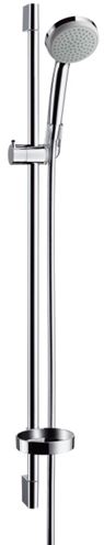 HANSGROHE CROMA 100 1JET sprchová souprava 4-dílná, ruční sprcha pr. 100 mm, tyč, hadice, mýdlenka, chrom 27724000 Obrázek - Hlavní obrázek