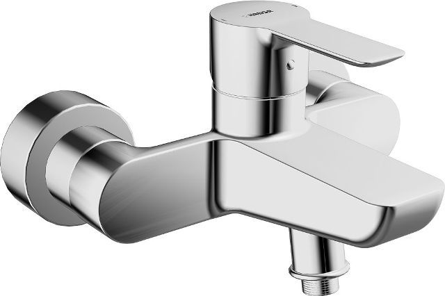 HANSA LIGNA vanová nástěnná baterie, s přepínačem, chrom 06742103 Obrázek - Hlavní obrázek