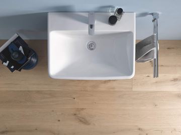 DURAVIT NO.1 umyvadlová stojánková baterie, s odtokovou soupravou, MinusFlow, chrom N11012001010 Obrázek - fotka