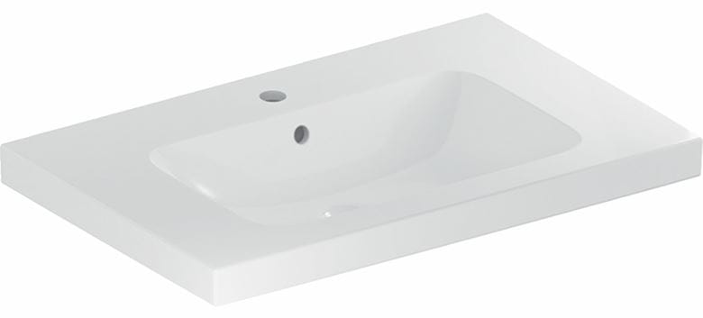 GEBERIT ICON LIGHT umyvadlo 75 cm, s otvorem pro baterii a přepadem, KeraTect 501.839.00.2 Obrázek - Hlavní obrázek