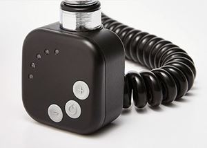 P.M.H. HT2 topná tyč 200W, elektrická, kroucený kabel, s termostatem, černá