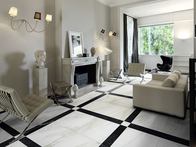 MARAZZI EVOLUTIONMARBLE obklad, 32,5x97,7 cm, lesk reliéf 3D, calacatta oro MHHS Obrázek - fotka