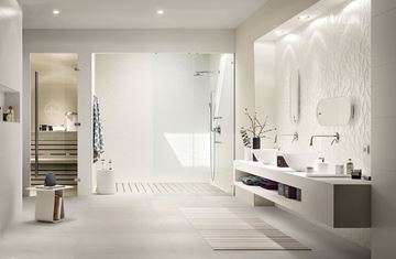 MARAZZI ESSENZIALE obklad 40x120 cm, mat-lesk reliéf 3D, bílá MMFN Obrázek - fotka