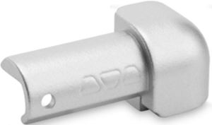 SCHLÜTER SYSTEMS RONDEC-A/ED roh 12,5mm vnější, elox hliník-lesklý chrom