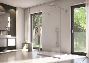 CONCEPT 200 CONFP stěna walk-in 160x200 cm, aluchrom/čiré sklo CONFP1605007 Obrázek - fotka