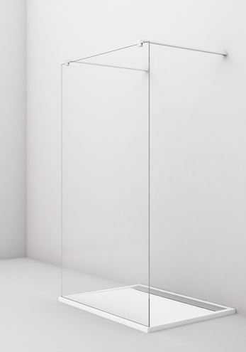 CONCEPT 200 CONFP stěna walk-in 160x200 cm, aluchrom/čiré sklo CONFP1605007 Obrázek - fotka