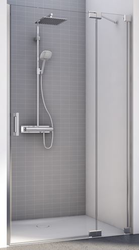 CONCEPT 300 STYLE sprchové dveře 90x200 cm, lítací, pravé, aluchrom/čiré sklo CO3P13P D 090 50 07 Obrázek - Hlavní obrázek