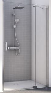 CONCEPT 300 STYLE sprchové dveře 100x200 cm, lítací, pravé, aluchrom/čiré sklo