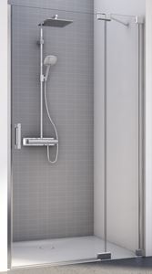 CONCEPT 300 STYLE sprchové dveře 120x200 cm, lítací, pravé, aluchrom/čiré sklo