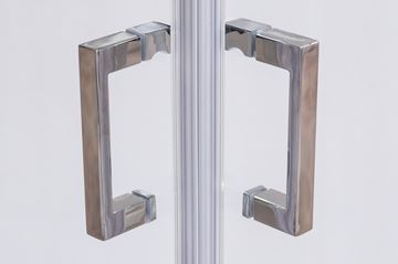 ROTH LEGA LINE LLS2 sprchový kout 100x80 cm, rohový vstup, posuvné dveře, brillant/sklo transparent 554-1008000-00-02 Obrázek - fotka