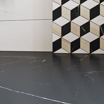 RAKO FLASH obklad 30x90 cm, mat reliéf, černá WARV5333 Obrázek - fotka