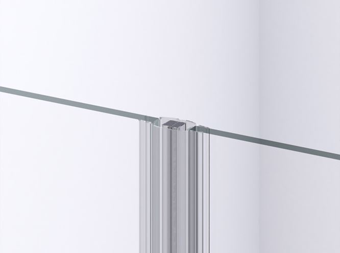 RONAL DIVERA D22T2 sprchové dveře 90x200 cm, lítací, aluchrom/čiré sklo D22T2 090 50 07 Obrázek - fotka