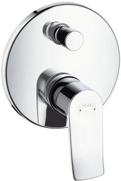 HANSGROHE METRIS vanová podomítková baterie, s přepínačem, chrom