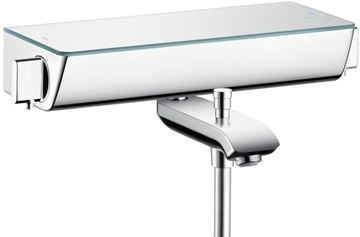 HANSGROHE ECOSTAT SELECT vanová nástěnná termostatická baterie, s přepínačem, chrom