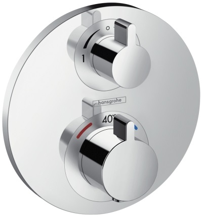HANSGROHE ECOSTAT S podomítková termostatická baterie, pro 2 spotřebiče, chrom 15758000 Obrázek - Hlavní obrázek