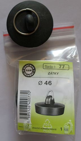 HARTMAN zátka 46 mm, univerzální, pryž 77 Obrázek - Hlavní obrázek