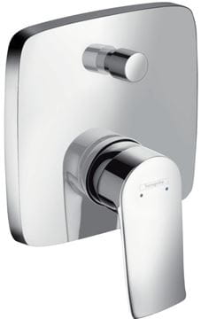 HANSGROHE METRIS vanová podomítková baterie, s přepínačem, chrom