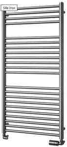 ISAN MELODY SILLA INOX koupelnový radiátor 1180/600, klasické připojení, nerez
