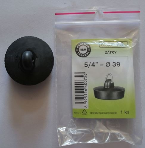 HARTMAN zátka 5/4", univerzální, pryž 75 Obrázek - Hlavní obrázek