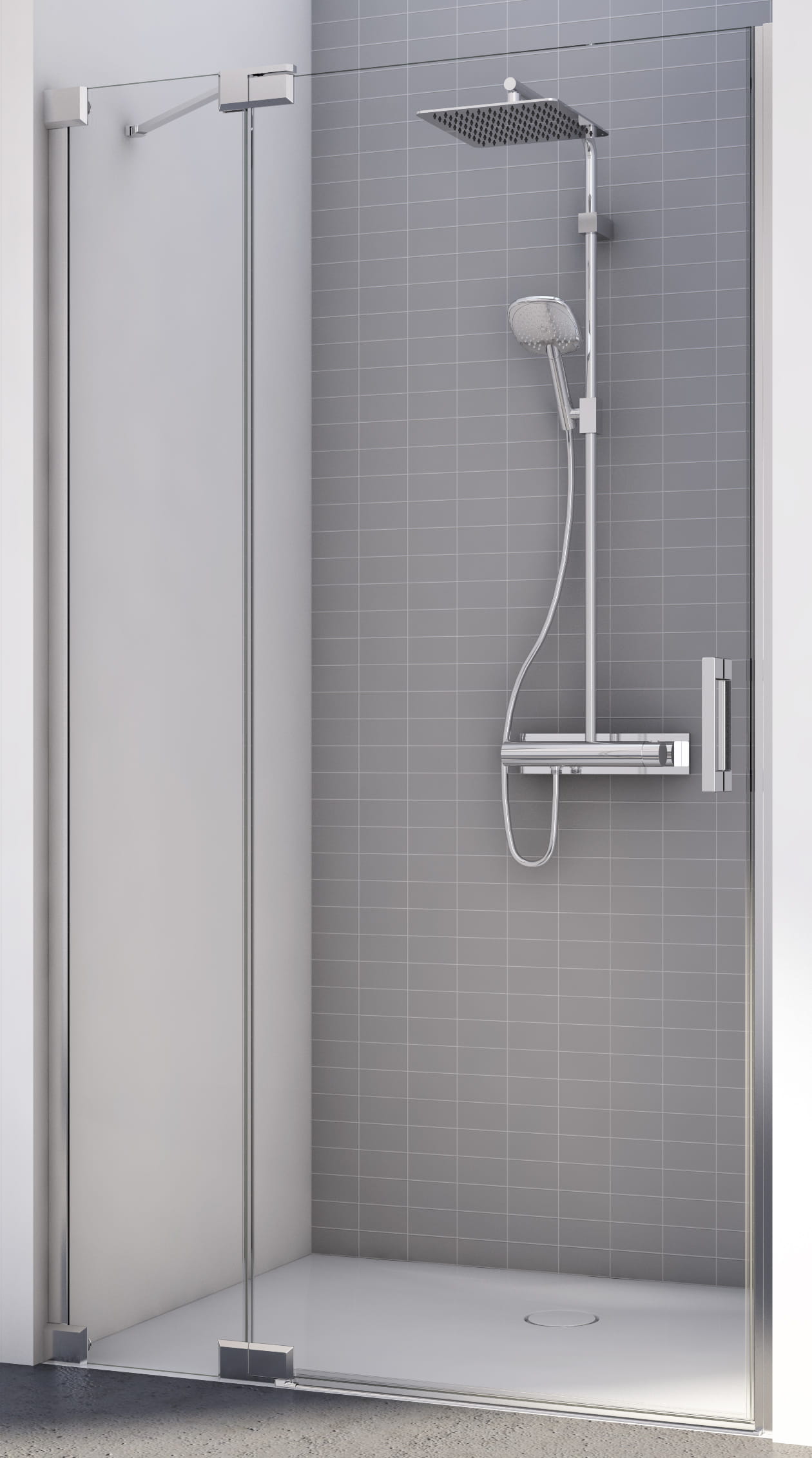 CONCEPT 300 STYLE Sprchov Dve e 100x200 Cm L tac Lev Aluchrom concept-300-style-sprchov-dve-e-100x200-cm-l-tac-lev-aluchrom