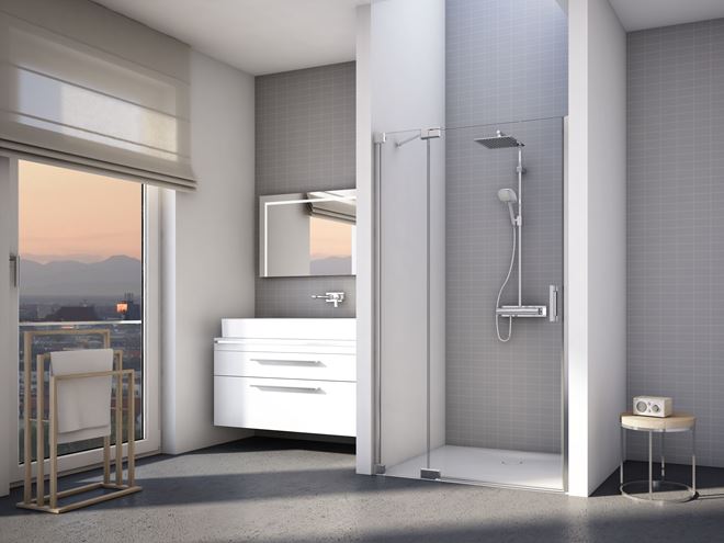 CONCEPT 300 STYLE sprchové dveře 120x200 cm, lítací, levé, aluchrom/čiré sklo CO3P13P G 120 50 07 Obrázek - fotka