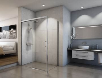 CONCEPT 300 STYLE sprchové dveře 140x200 cm, posuvné, levé, aluchrom/čiré sklo CO3S2 G 140 50 07 Obrázek - fotka