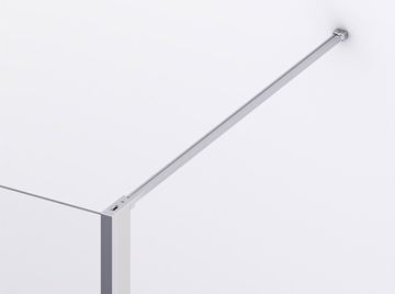 RONAL DIVERA D22WI1V stěna walk-in 100x200 cm, aluchrom/čiré sklo D22WI1H 100 50 07 Obrázek - fotka