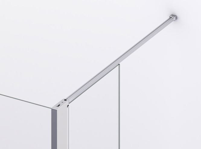 RONAL DIVERA D22WI2 stěna walk-in 100x200 cm, aluchrom/čiré sklo D22WI2 100 50 07 Obrázek - fotka