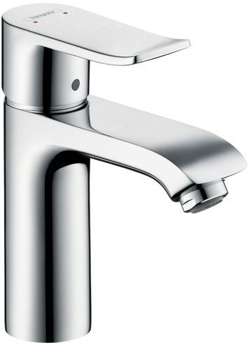 HANSGROHE METRIS umyvadlová stojánková baterie pro beztlakové ohřívače vody, s odtokovou soupravou, EcoSmart, chrom 31074000 Obrázek - Hlavní obrázek