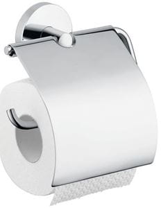 HANSGROHE LOGIS držák toaletního papíru s krytem, nástěnný, chrom