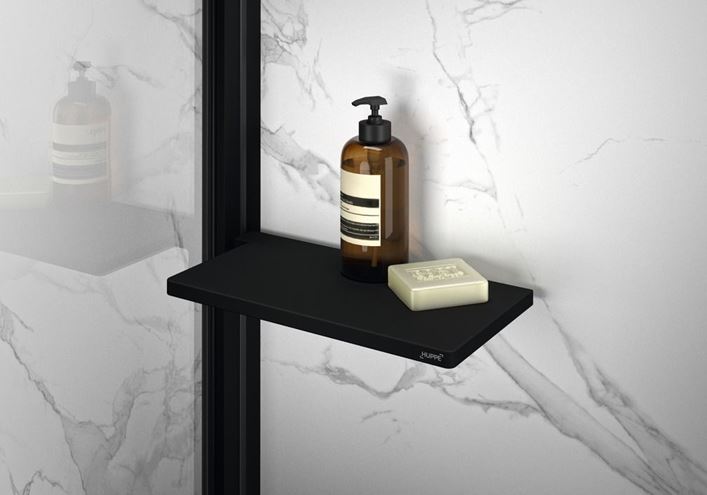 HÜPPE SELECT+ stěna walk-in 80x200 cm, Black Edition/čiré sklo SL0302.123.322 Obrázek - fotka
