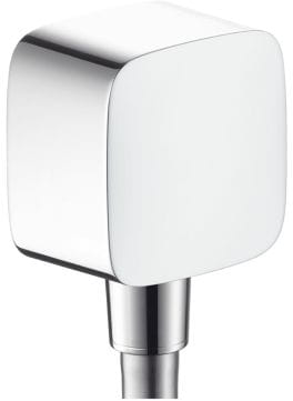 HANSGROHE FIXFIT SQUARE přípojka hadice 64x64mm, G1/2", se zpětným ventilem, chrom 26457000 Obrázek - Hlavní obrázek