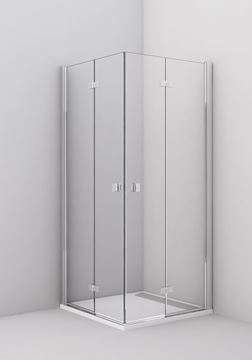 CONCEPT 200 sprchové dveře 120x200 cm, skládací, levé, aluchrom/čiré sklo CONF1G1205007 Obrázek - fotka