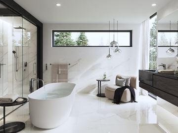 RAKO CAVA dlažba 60x60 cm, lesk, bílá DAL63830 Obrázek - fotka