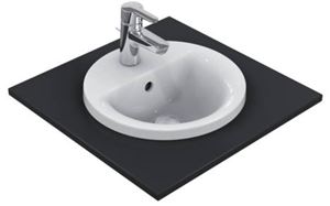 IDEAL STANDARD CONNECT umyvadlo 38 cm, s otvorem pro baterii a přepadem