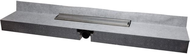 HL PRIMUS LINE sprchový žlab 1200 mm, ke stěně, boční odtok DN 50, rošt STANDARD, nerez ocel HL531 Obrázek - Hlavní obrázek