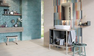 NAXOS RAKU mozaika 30,5x30,5cm, spaccatella sulphate 101005 Obrázek - fotka