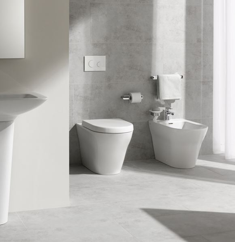 TOTO MH WC kombi mísa, zadní odpad, Rimless splachování CW161Y Obrázek - fotka