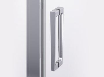 RONAL DIVERA D22DE2B sprchový kout 100x110 cm, rohový vstup, křídlové dveře, aluchrom/čiré sklo D22DE2B 10 11 50 07 Obrázek - fotka