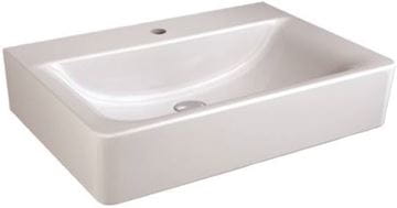 IDEAL STANDARD CONNECT CUBE umyvadlo 55 cm, s otvorem pro baterii, bez přepadu, Ideal Plus