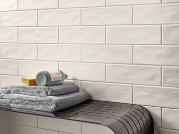 VILLEROY & BOCH URBANTONES obklad 10x30 cm, mat reliéf, old white 1670/LI10 Obrázek - fotka