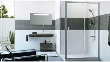 HÜPPE CLASSICS 2 SW 800 boční stěna 80x200 cm, pololesklá stříbrná/čiré sklo C20510.069.321 Obrázek - fotka