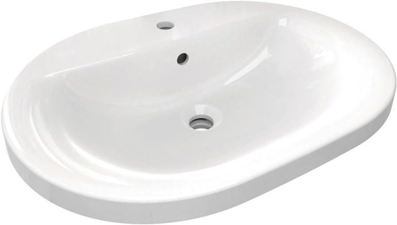 IDEAL STANDARD CONNECT umyvadlo 62 cm, s otvorem pro baterii a přepadem E504001 Obrázek - Hlavní obrázek