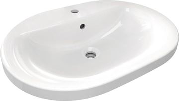 IDEAL STANDARD CONNECT umyvadlo 62 cm, s otvorem pro baterii a přepadem