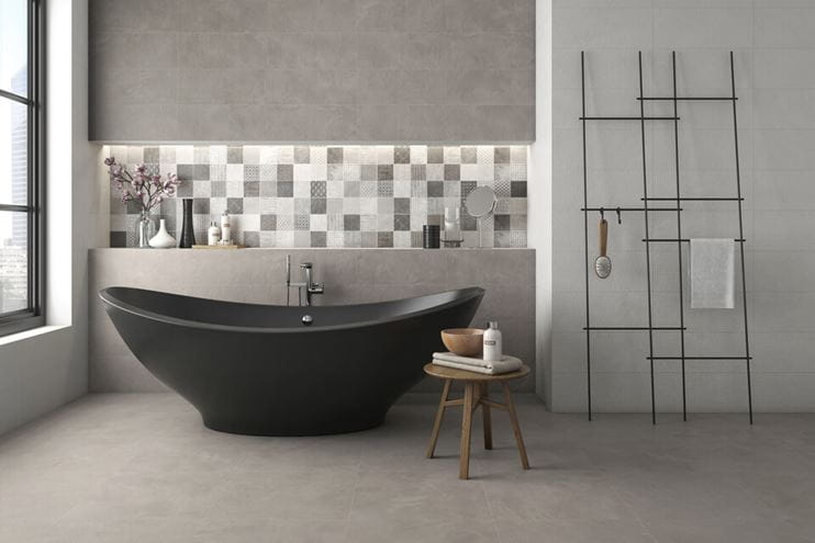 ARGENTA DEVON obklad 20x50 cm, mat, grey DEVON GREY Obrázek - fotka