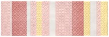 IMOLA GLASS dekor 20x60 cm, lesk, yellow-lavender