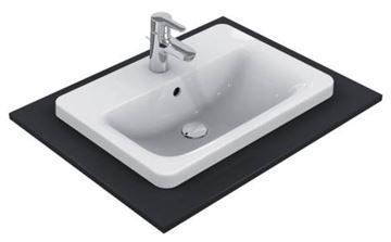 IDEAL STANDARD CONNECT umyvadlo 58 cm, s otvorem pro baterii a přepadem E504401 Obrázek - fotka