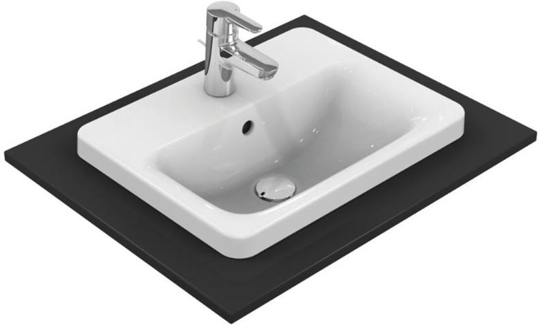 IDEAL STANDARD CONNECT umyvadlo 50 cm, s otvorem pro baterii a přepadem E504301 Obrázek - Hlavní obrázek