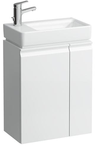 LAUFEN PRO S skříňka pod umývátko 47x27,5x58 cm, 1 dvířka, panty vlevo, 1 polička vpravo, lesklá bílá H4830010954751 Obrázek - Hlavní obrázek