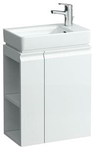 LAUFEN PRO S skříňka pod umývátko 47x27,5x58 cm, 1 police, 1 dvířka, panty vpravo, matná bílá